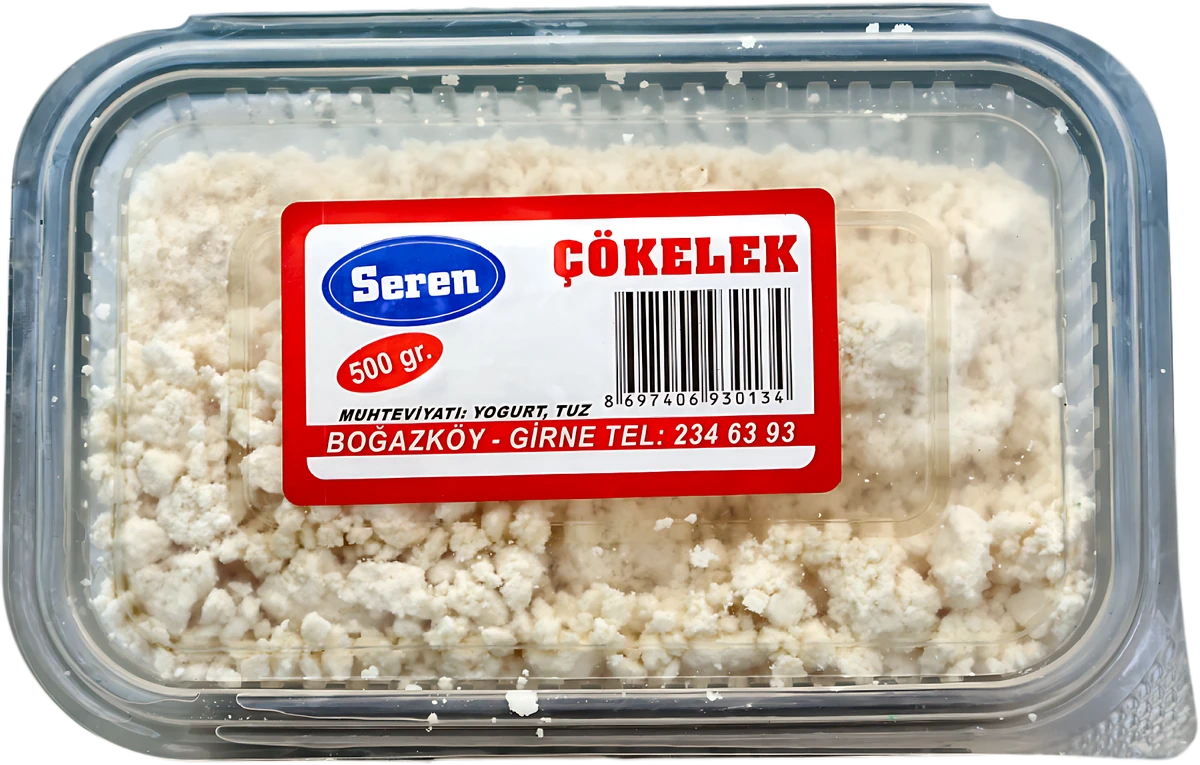 Seren Çökelek ambalajı