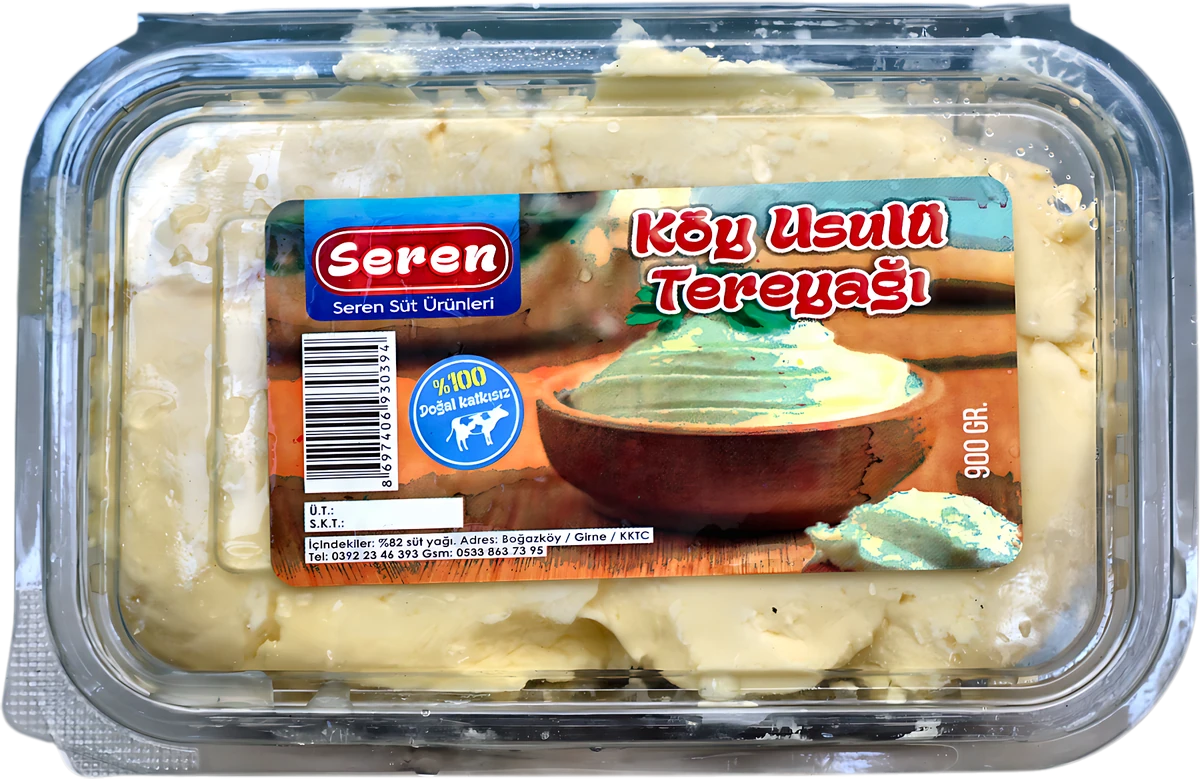 Seren Köy Usulü Tereyağı ambalajı