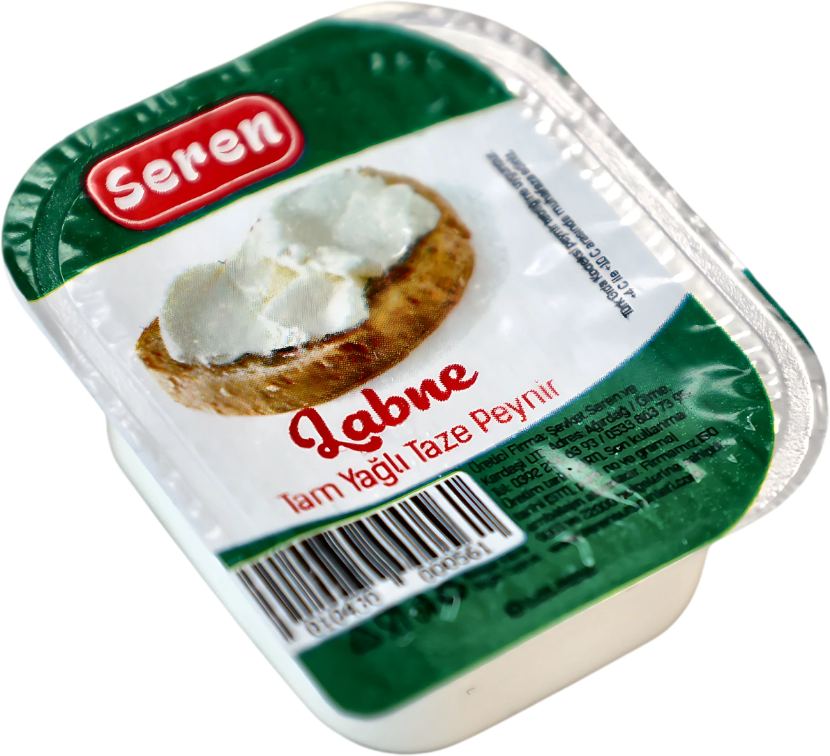 Seren Labne Piknik ambalajı