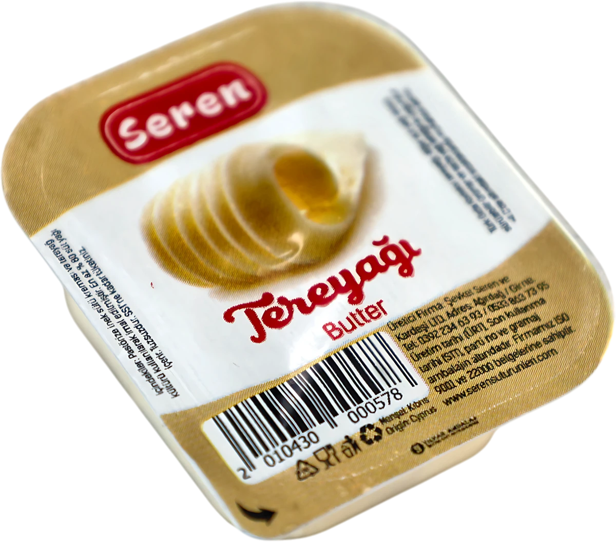 Seren Tereyağı Piknik ambalajı